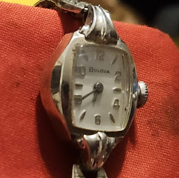 Vintage 1968 Bulova Miss America M8 Womens Watch 10kt R.G.P. Bezel - Picture 5 of 6